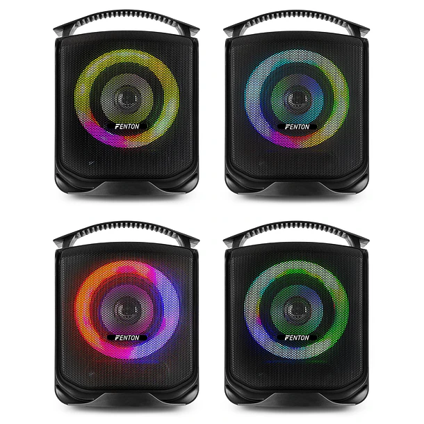 Coluna Portátil LED Party Bluetooth 40W a Bateria (SPUTNIK 1) - FENTON 3