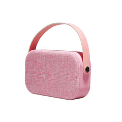 Coluna Portátil Bluetooth 2x 3W AUX/BAT (Rosa) - DENVER