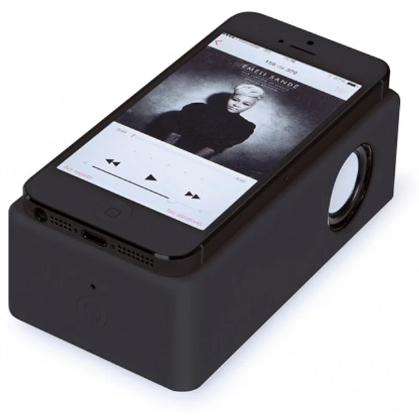 Coluna Amplificada por Indução (Preto) - FONESTAR 2