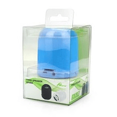 Coluna Mini Bluetooth Portátil USB (Azul)