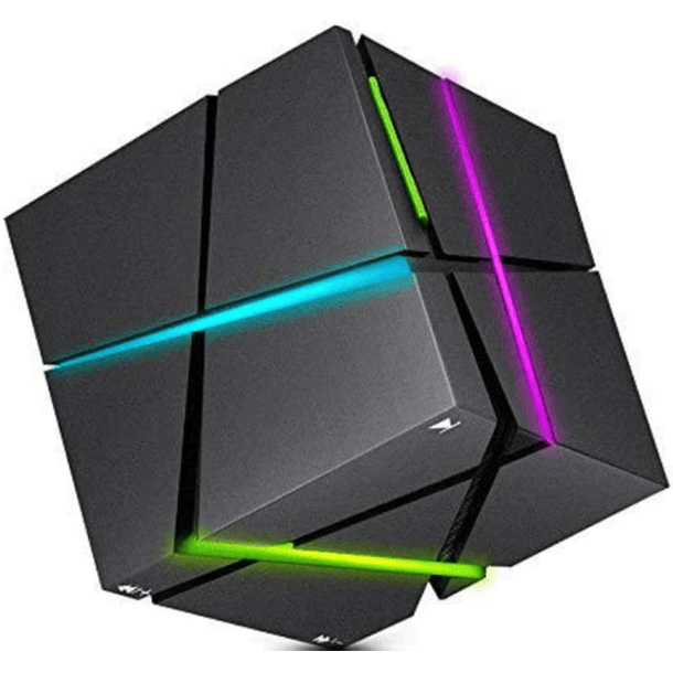 Coluna Portátil Bluetooth Q2 LED 5W (Preto) 1