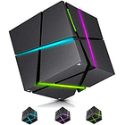 Coluna Portátil Bluetooth Q2 LED 5W (Preto) 2