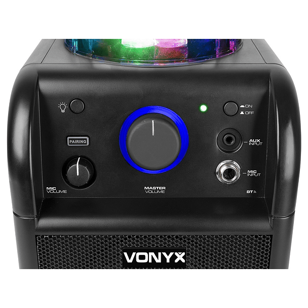 Coluna Portátil Bluetooth Q2 LED 5W (Preto) 3