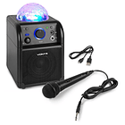 Coluna Portátil 50W Bluetooth c/ Microfone c/ Efeitos de LED RGB (Preto) SBS50B - VONYX 1