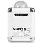 Coluna Portátil Bluetooth c/ Efeitos de LED RGB (Branco) SBS50W - VONYX 4