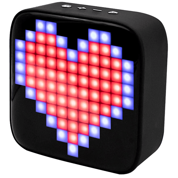 Coluna Bluetooth Portátil 5W c/ Animações de Pixel - DENVER 1