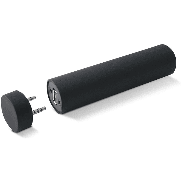 Coluna PowerBank CHARGE&PLAY 2600mAh c/ Cabos USB e Jack - KSIX 1