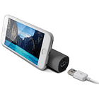 Coluna PowerBank CHARGE&PLAY 2600mAh c/ Cabos USB e Jack - KSIX 2