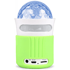 Coluna Mini Portátil LEDs Efeitos RGB c/ Leitor FM, MiniSD, MP3, AUX e Bluetooth (MX2) - MAX 2