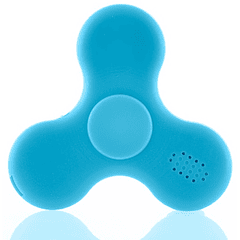 Fidget Spinner LED c/ Coluna Bluetooth (Azul) - INNOVAGOODS
