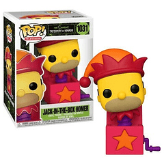 Figura Pop! Homer Jack-In-The-Box Halloween The Simpsons - FUNKO