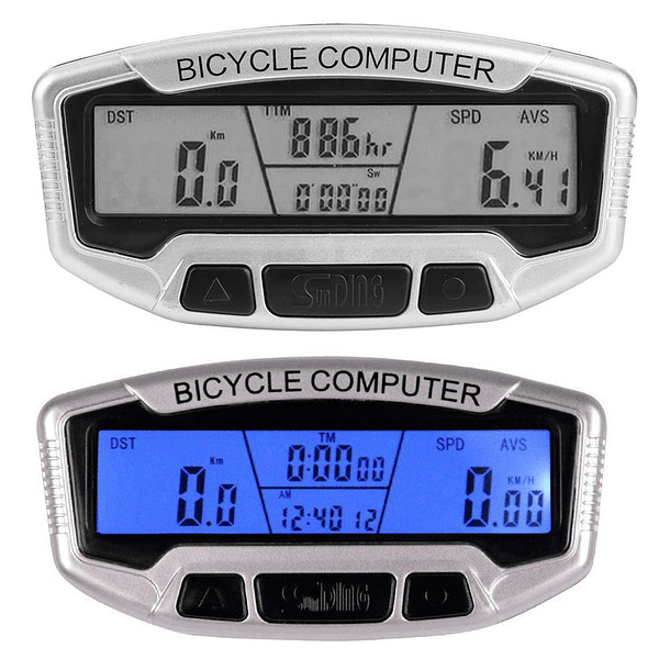 Computador LCD Multifunções à Prova de Água (28 Funções) p/ Bicicleta 1