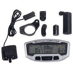 Computador LCD Multifunções à Prova de Água (28 Funções) p/ Bicicleta