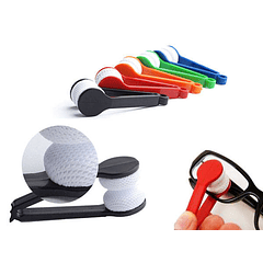 Limpa Óculos Microfibra c/ Porta-Chaves