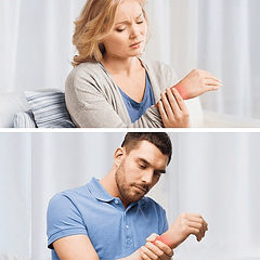 Pulso Elástico de Compressão com Pontos Magnéticos (Pack de 2) - INNOVAGOODS