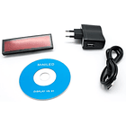 Placa Mensagens LED Vermelho USB 3