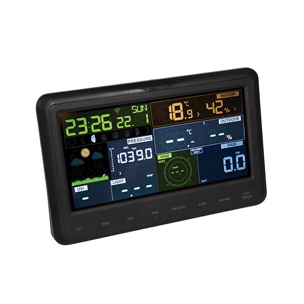 Estação Meteorológica Wi-Fi p/ Interior e Exterior c/ Ecrã - VELLEMAN 2