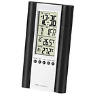 Relógio LCD com Estação Meteorológica (Preto) - FIESTA 1
