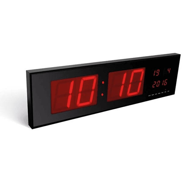 Relógio de Parede em LED (830 x 230 x 40 mm) - PEREL 1