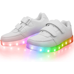 Sapatilhas DiscoSneakers c/ LEDs (Tamanho 31) - PartyFunLights