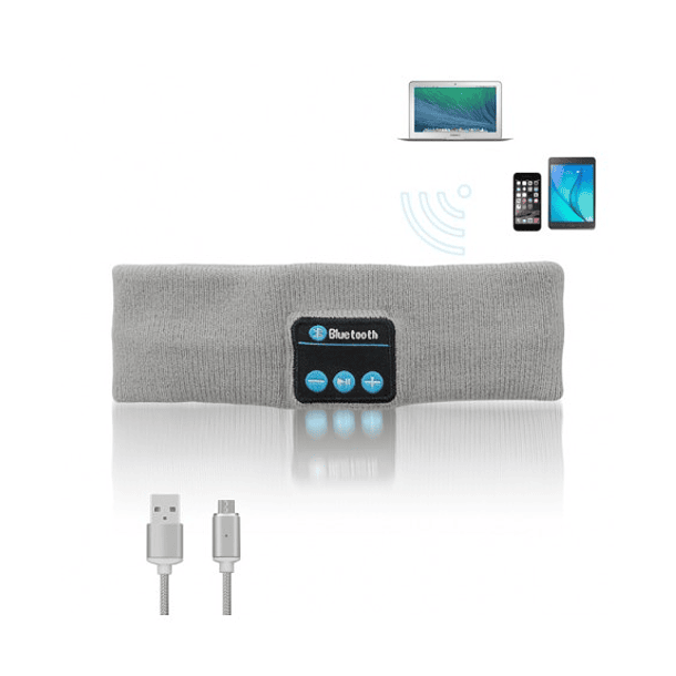 Faixa de Cabeça Bluetooth (Cinzento) - ProFTC 2
