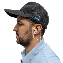 Boné Bluetooth (Preto)