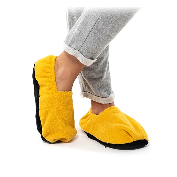 Chinelos de Casa Aquecivéis no Microondas Relax (Amarelo) - INNOVAGOODS 2