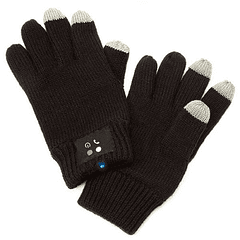 Luvas Mãos-Livres Bluetooth c/ Auricular (Preto) - INNOVAGOODS