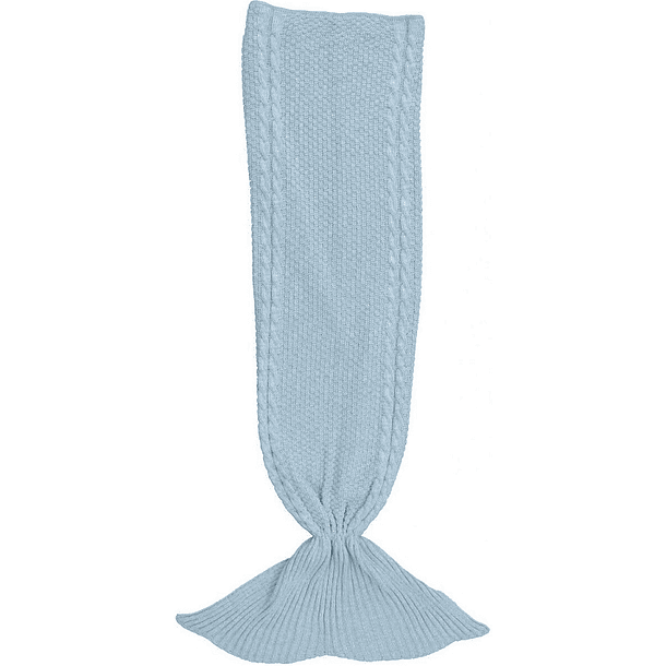 Cobertor em Forma de Sereia Adulto (Azul) - FLAMINGUEO 2