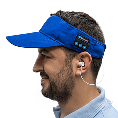 Chapéu de Pala Bluetooth (Azul)