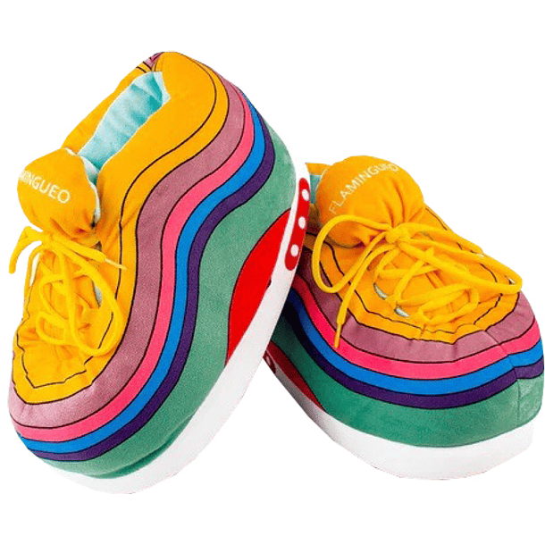 Pantufas Bowies Multicolor (Tamanho 36 a 44) - FLAMINGUEO 