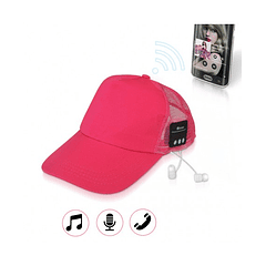 Boné Bluetooth (Rosa)