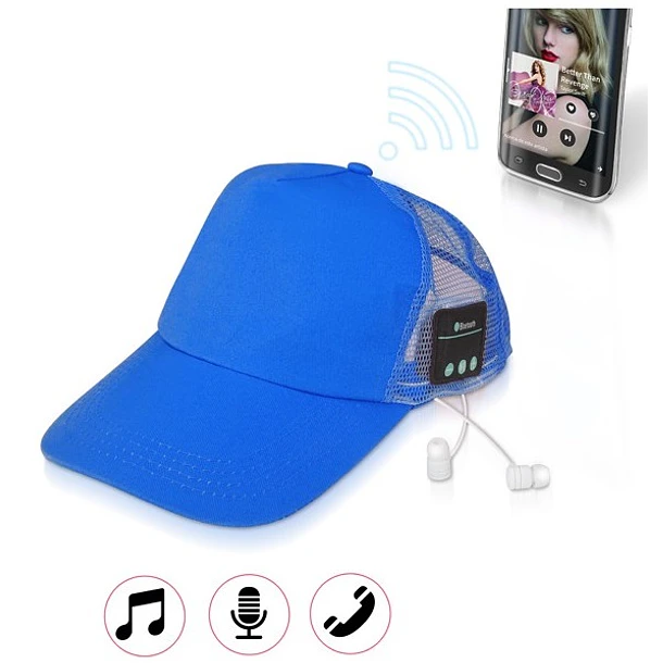 Boné Bluetooth (Rosa) 3