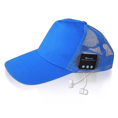 Boné Bluetooth (Azul)