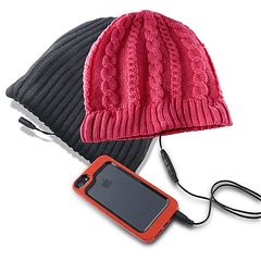 Gorro de Mulher com Auscultadores (Rosa) - KSIX