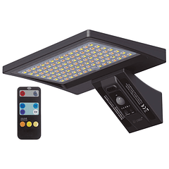 Candeeiro Exterior Solar LED 8W 3000~6000K c/ Sensor Movimento + Crepuscular - GSC
