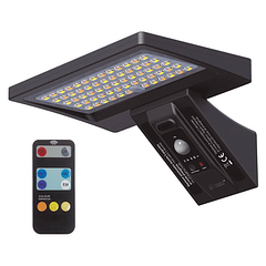 Candeeiro Exterior Solar LED 5W 3000~6000K c/ Sensor Movimento + Crepuscular - GSC