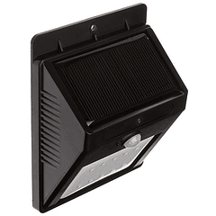 Candeeiro Exterior Solar LED 3W 3000~6000K c/ Sensor Movimento + Crepuscular - GSC