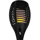 Candeeiro Exterior Solar Mural 20 LED´s Branco F. 6000K c/ Sensor Movimento PIR (Preto) 3