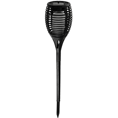 Luz Solar LED p/ Jardim Efeito CHAMA c/ Espigão (59cm)