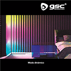 Candeeiro de Pé LED 18W RGB + 6500K c/ Comando e Sensor de Som - GSC 4