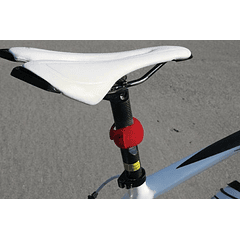 Kit Luzes Bicicleta (Frente e Trás) Flexíveis em Silicone 