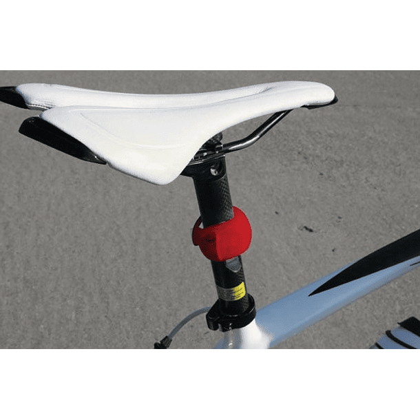 Kit Luzes Bicicleta (Frente e Trás) Flexíveis em Silicone 