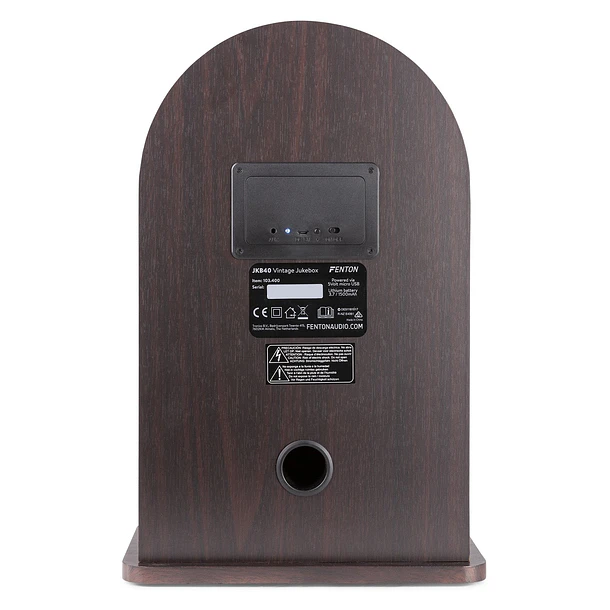 Jukebox 2x 2W AM/FM LEDs RGB c/ Leitor CD/AUX - RICATECH 2