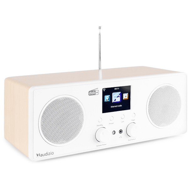 Rádio FM / DAB+ Internet Wi-Fi Bari 50W (Branco) - AUDIZIO 1
