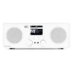 Rádio FM / DAB+ Internet Wi-Fi Bari 50W (Branco) - AUDIZIO