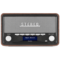 Rádio Retro DAB+ Foggia (Cinza) - AUDIZIO