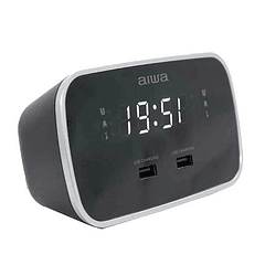 Rádio / Relógio Digital LED UR230WE (Branco) - SOUNDMASTER