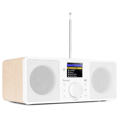 Rádio Wi-Fi Internet Stereo DAB+ 50W (Branco) - AUDIZIO
