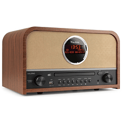 Rádio FM/BT/CD/DAB+/USB c/ Leitor de CD 40W (SALERNO) - AUDIZIO